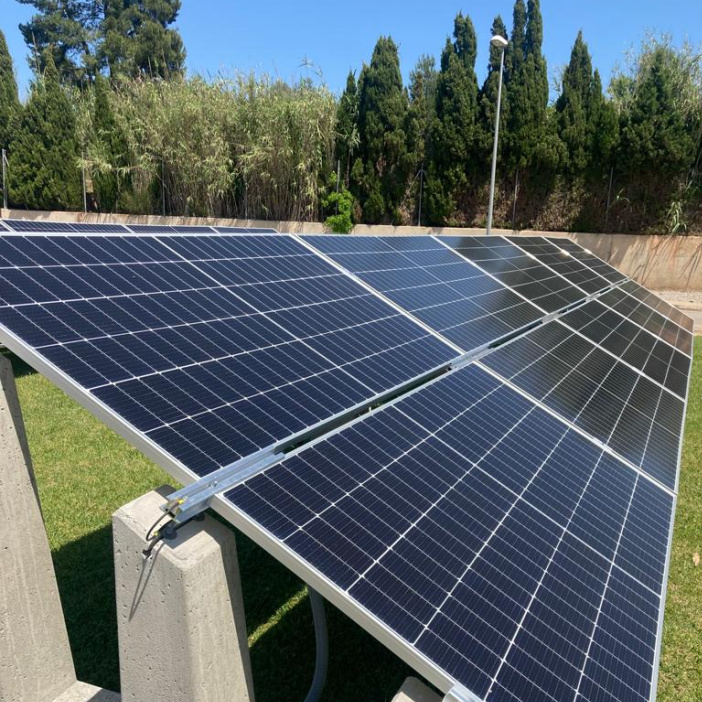 instalacion fotovoltaica industrial edar naquera